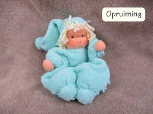 Klaasje kant en klaar, 13 cm KK06