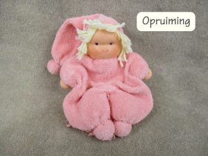 Klaasje kant en klaar, 13 cm KK03