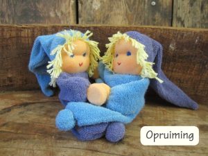 2 Noesjes kant en klaar, 16 cm KKN04