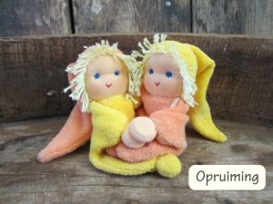 2 Noesjes kant en klaar, 16 cm KKN01