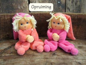2 Noesjes kant en klaar, 16 cm KKN02